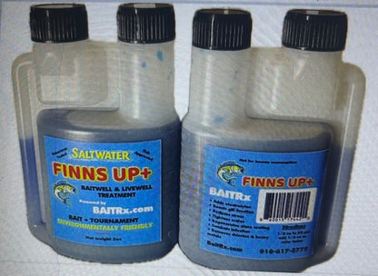 Finns Up+ Liquid Live Well Saltwater Treatment